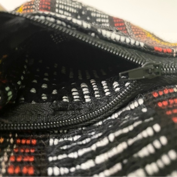 Pinzon Woven Drawstring Boho Hippie Bag Rasta Back Pack - Picture 7 of 16